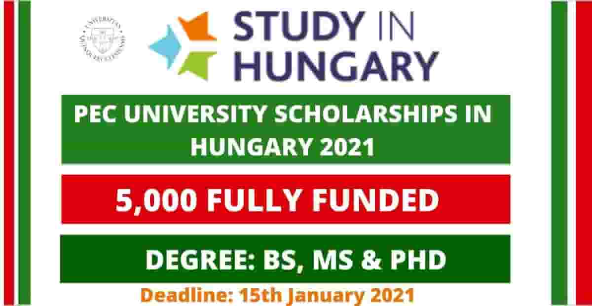 University of Pecs Hungary Scholarships 2022 | Fully Funded