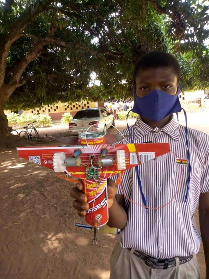Meet Atta Gad, a 13-year-old JHS student who has created an airplane that moves with mosquito spray cans