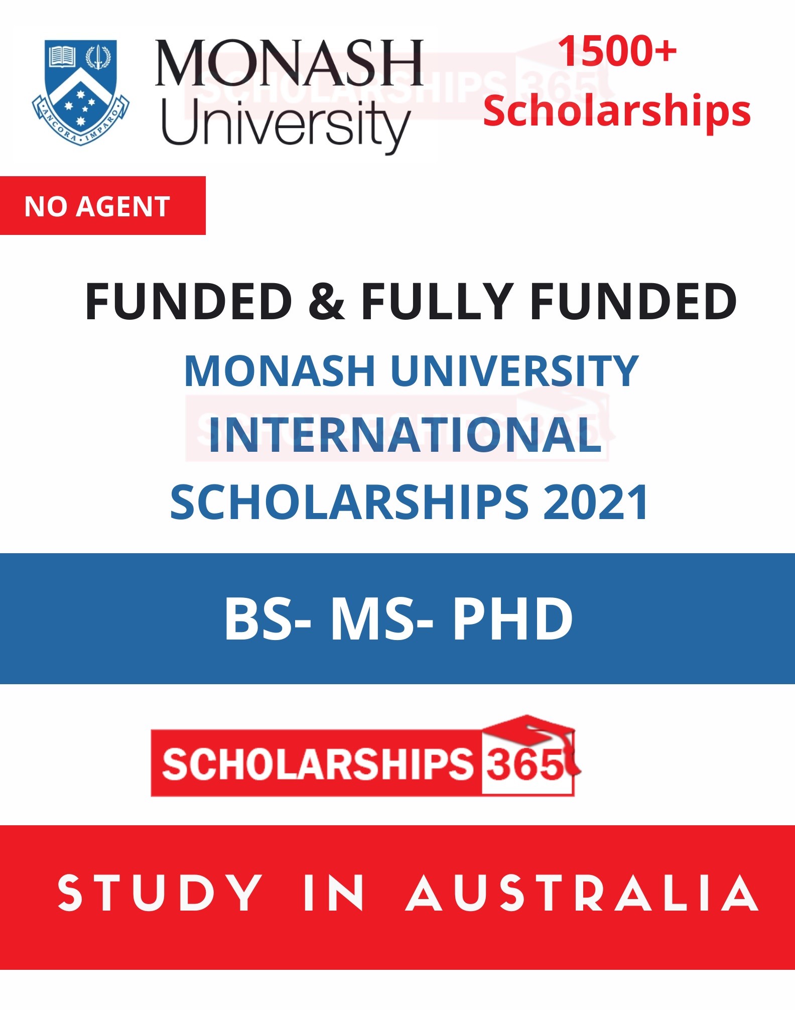 Monash University Scholarships in Australia 2021 | Fully Funded