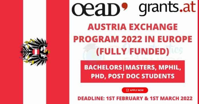 Austria Exchange Program 2022 in Europe