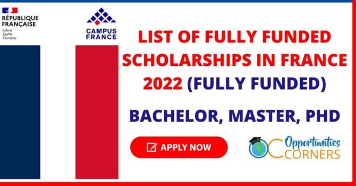 Scholarships in France