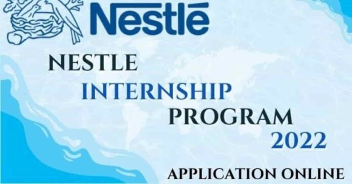 Nestle Internship Program 2022