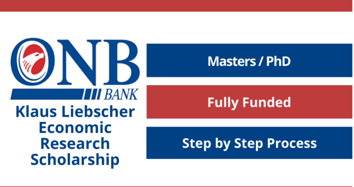 Klaus Liebscher Economic Research Scholarship 2023 | Austria