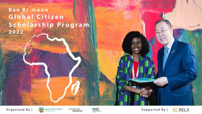 BAN KI-MOON GLOBAL CITIZEN SCHOLARSHIP