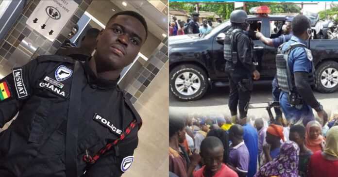 Bullion van police officer