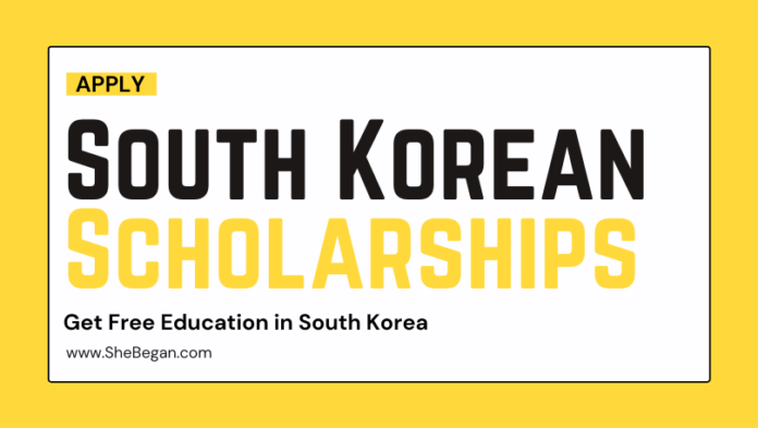 Funded Scholarships In South Korea