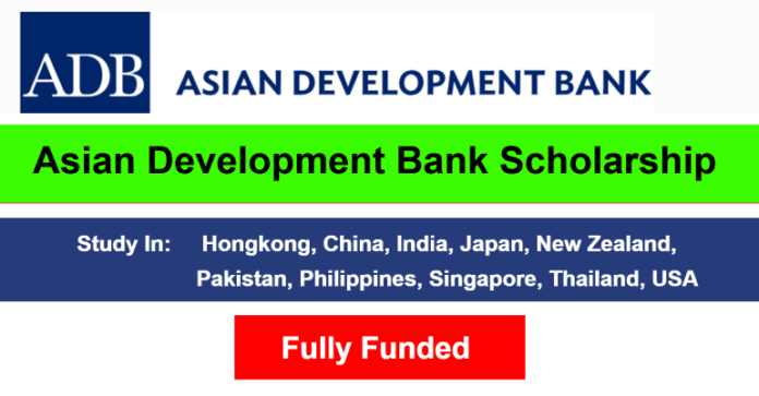 Asian Development Bank Scholarships