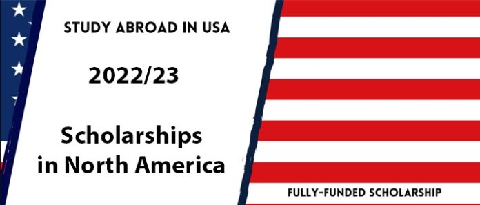 Scholarships in North America 2022