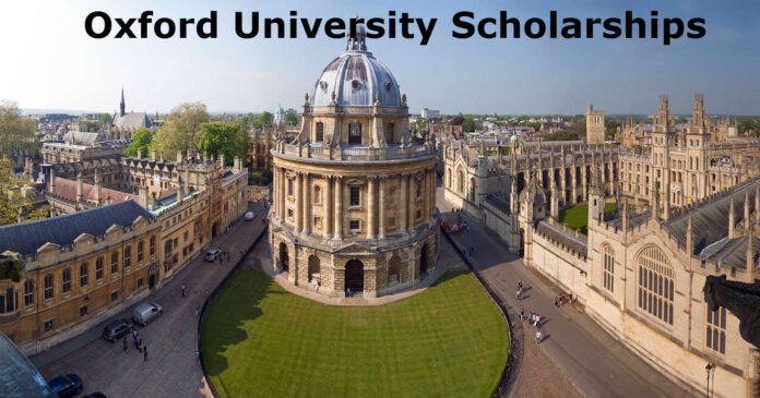 UNIVERSITY OF OXFORD SCHOLARSHIPS