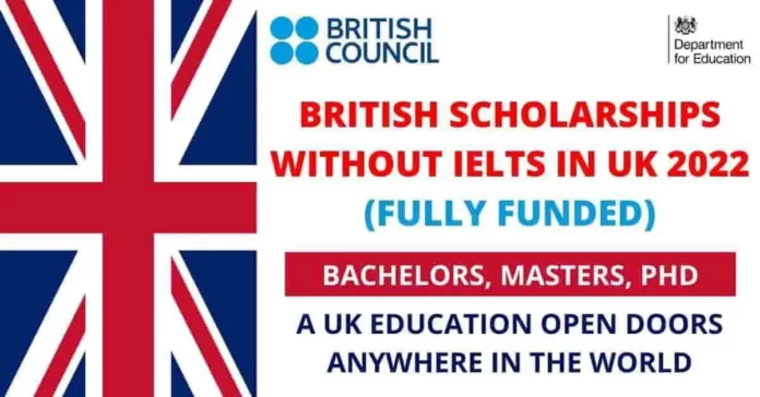 2022 British Council Scholarships Without IELTS