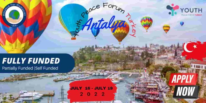 2022 Youth Peace Forum Antalya, Turkey