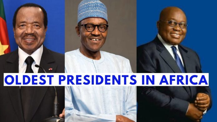 5 OLDEST PRESIDENTS IN AFRICA