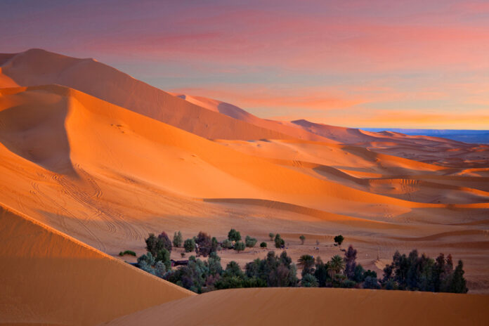 5 COUNTRIES ON THE SAHARA DESERT  