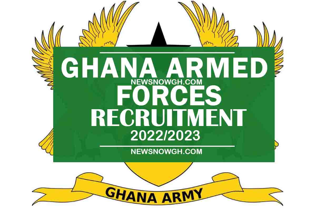 GHANA ARMED FORCES RECRUITMENT