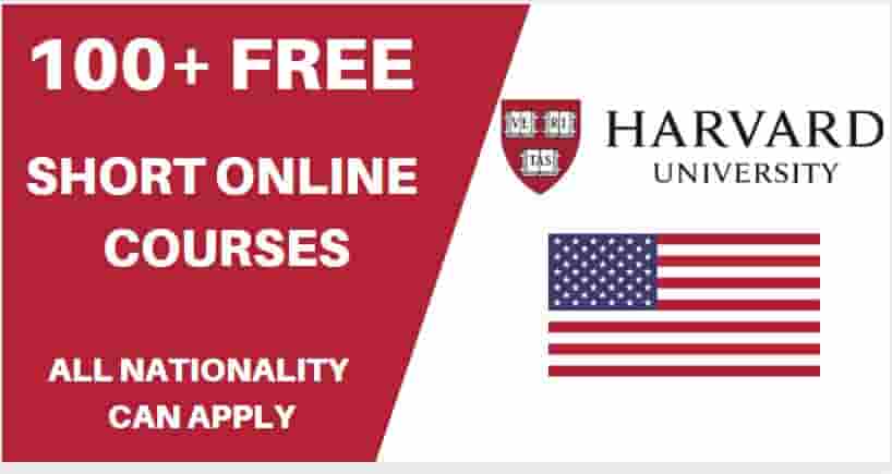 Harvard University Online Courses with Free Certificates