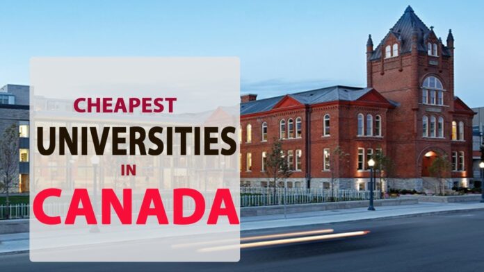 List of Canadian Universities Without Application Fees