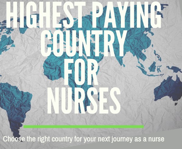 TOP FIVE COUNTRIES WITH MORE DEMAND FOR NURSES IN ABROAD