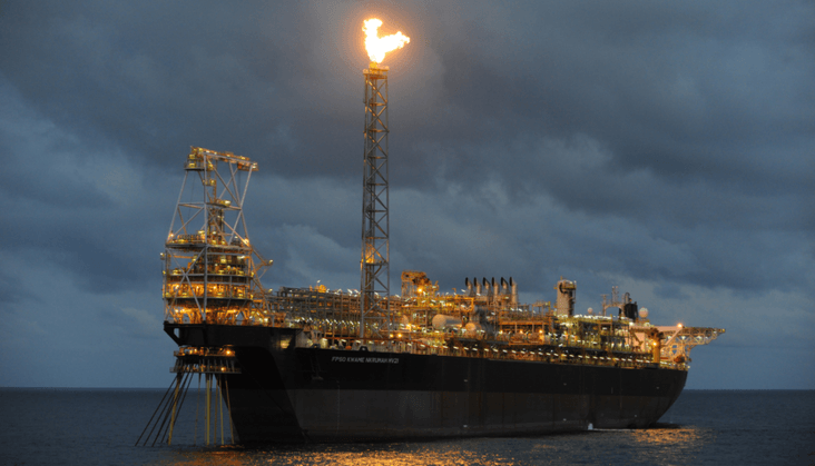 Ghana oil production