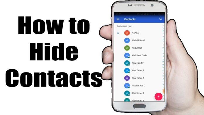How to Hide Contacts on iPhone