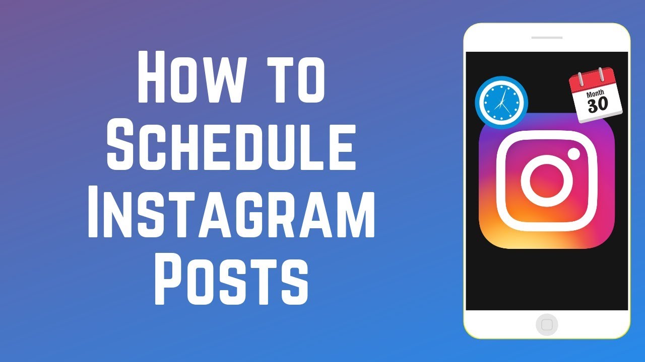 How to Schedule Instagram Posts