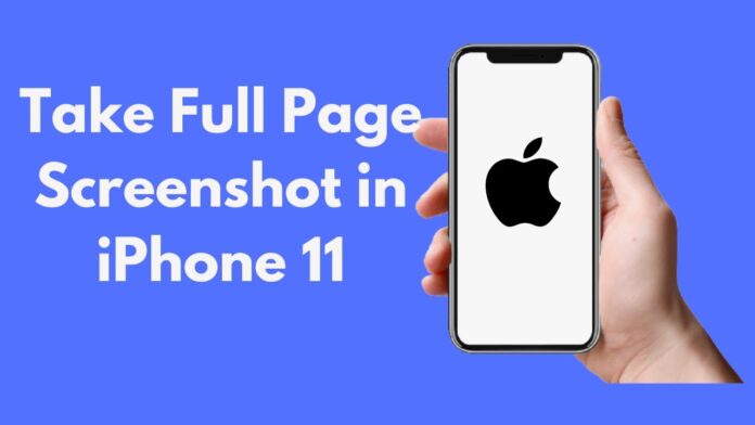 How to Take a Screenshot on iPhone 11