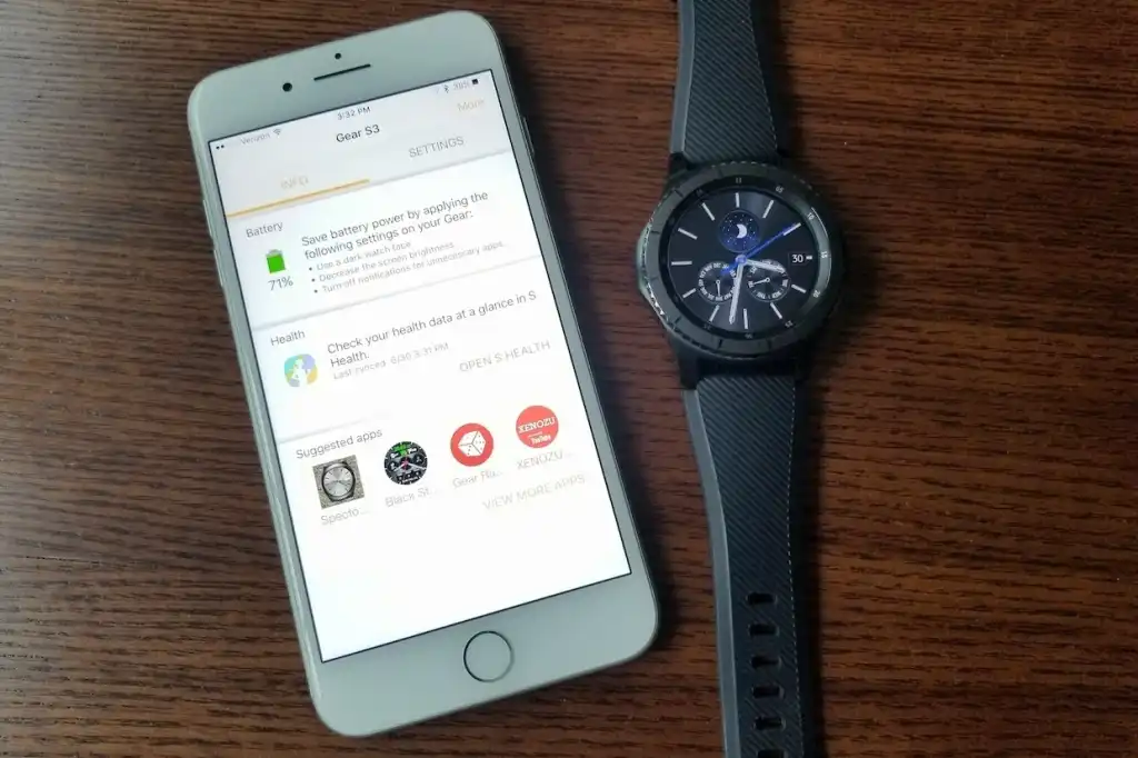 How to connect a galaxy watch to an iPhone