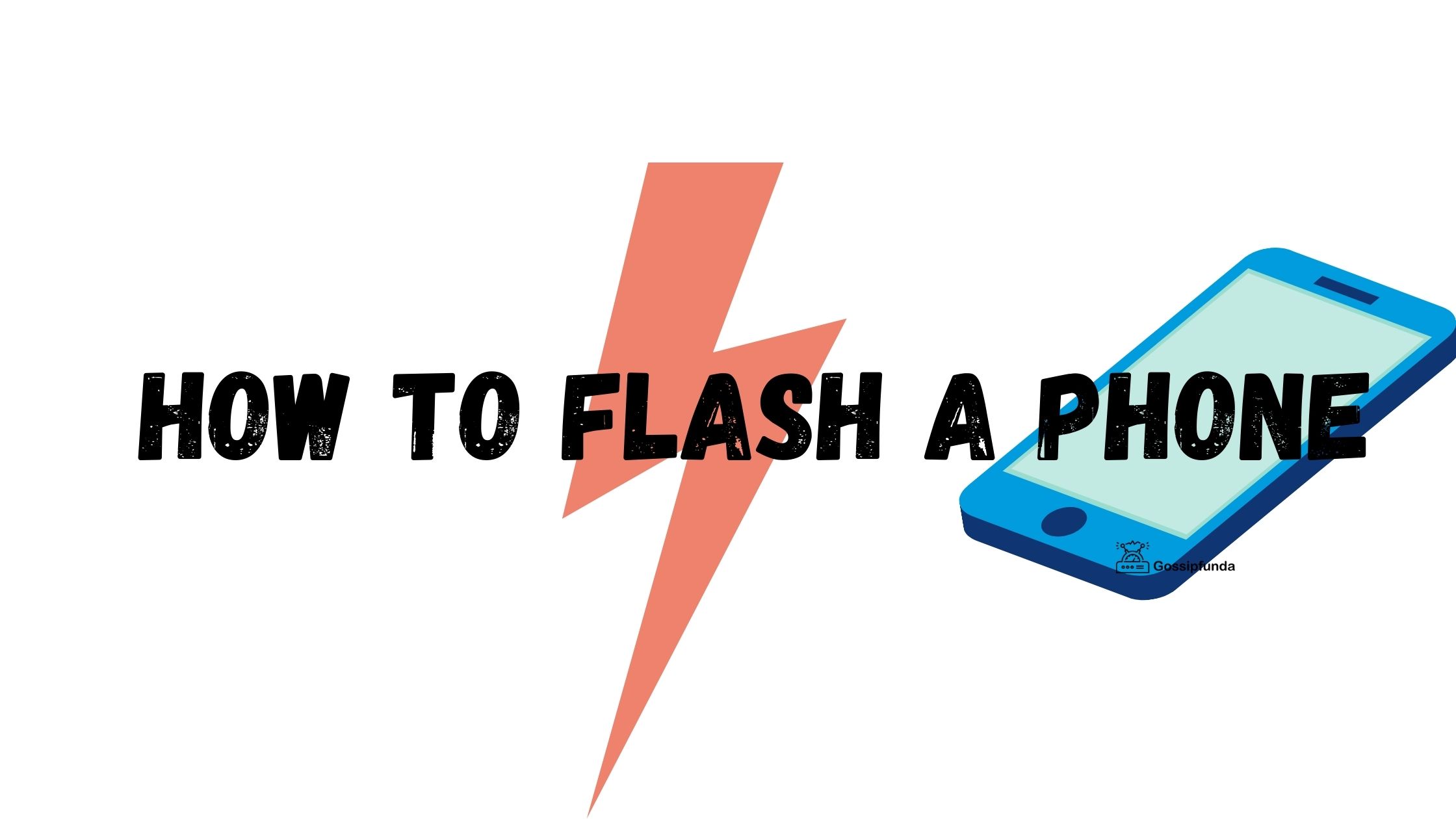 How to flash a phone manually
