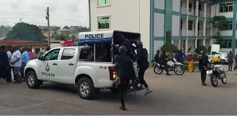 ISLAMIC SHS CLASHES WITH GHANA POLICE