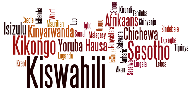 Most popular languages in Africa aside English and French(TOP 5)