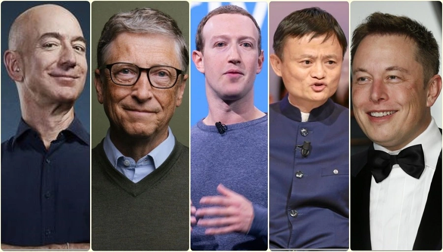 What the top 5 worlds’ richest billionaires invest in to stay rich
