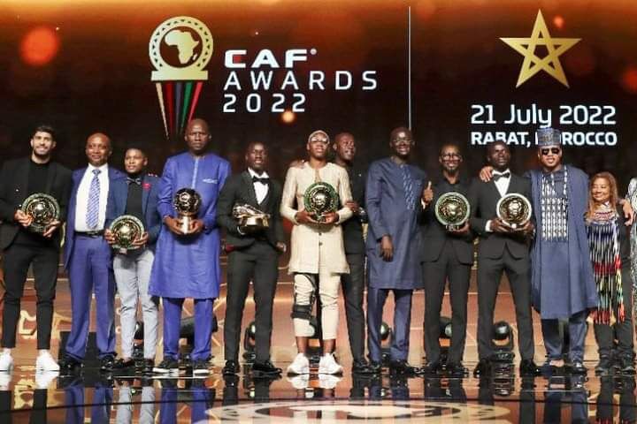 FULL LIST OF WINNERS OF CAF AWARDS 2022