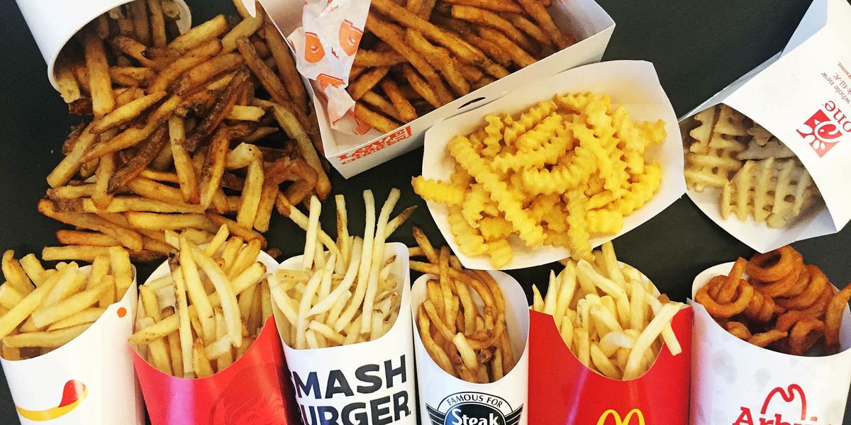 Fried and fast foods
