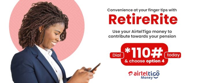 How to register for airteltigo money RetireRite pension