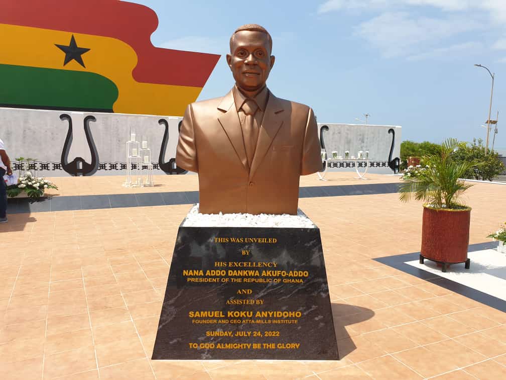 Inscribe late President Mills' name on bust at - Minority