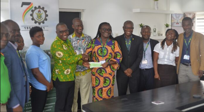 KNUST Global Alumni Association Supports 3 KNUST Students With Full Scholarships KNUST Global Alumni Association Supports 3 KNUST Students With Full Scholarships