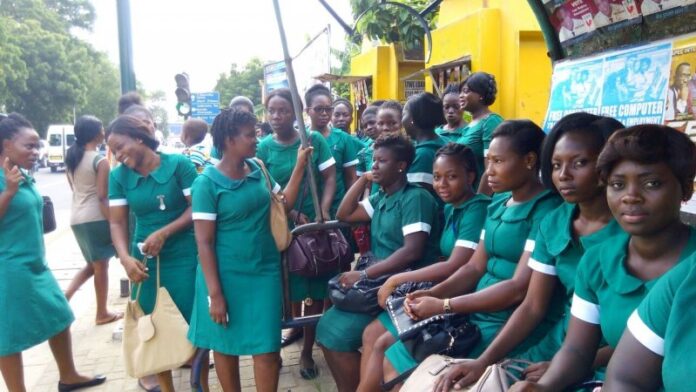 NURSES JOIN TEACHERS TO DEMAND FOR COLA