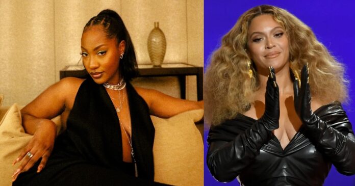 Tems credited as a songwriter on Beyonce's upcoming album