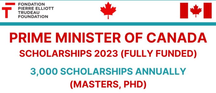 Prime Minister of Canada Scholarships