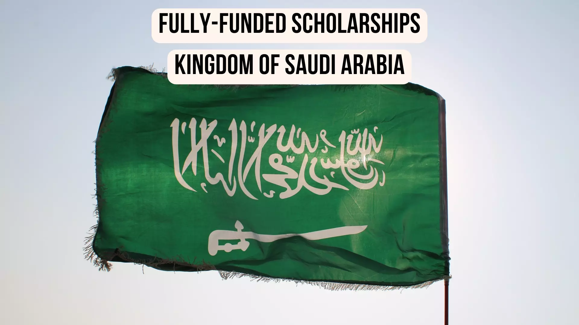 fully funded scholarships in the Kingdom of Saudi Arabia