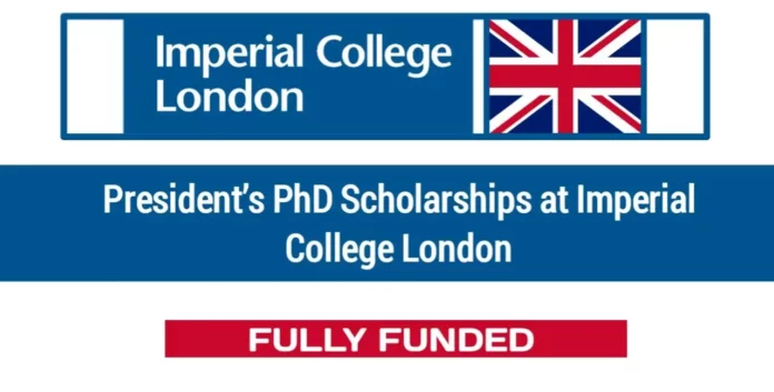 Imperial College London Ph.D. Scholarships