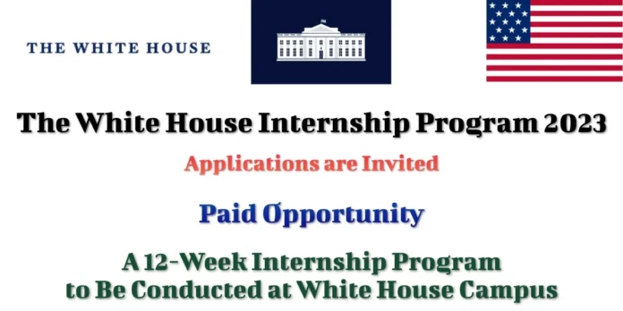 2023 White House Internship Program