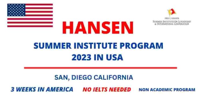 Hansen Summer Institute in USA