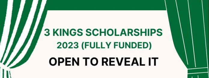 The 3 Kings Scholarships 2023