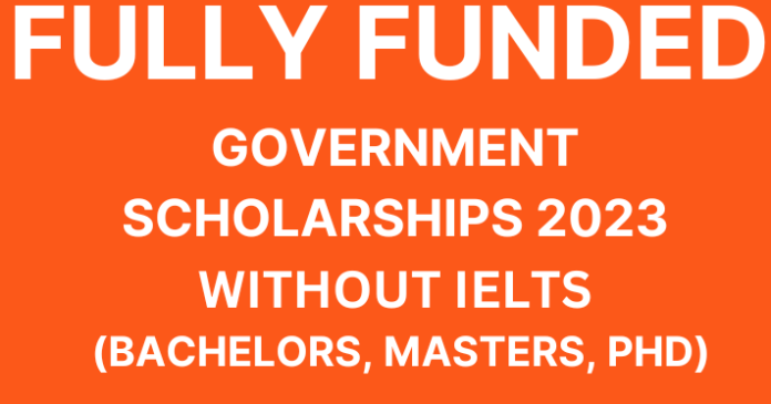 Government Scholarships Without IELTS