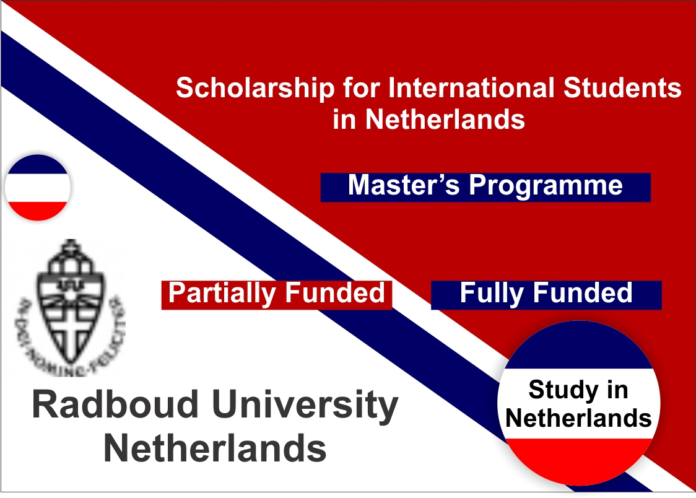 Radboud University Scholarships In Netherlands