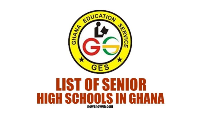list of senior high schools in ghana