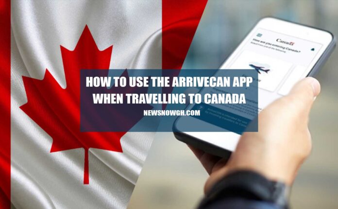 ArriveCan app Canada