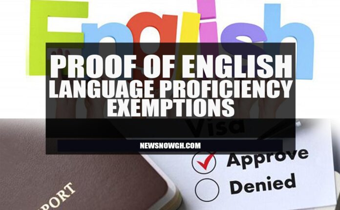 ENGLISH LANGUAGE PROFICIENCY
