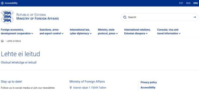ESTONIA ONLINE VISA APPLICATION PORTAL