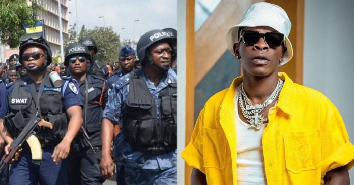 POLICE STATEMENT ON SHATTA WALE'S TWEET